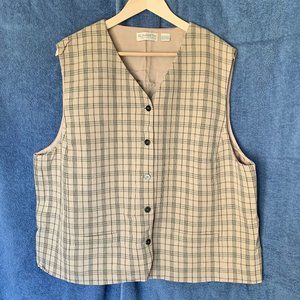 Ladies beige vest